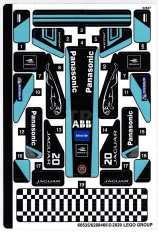 LEGO Sticker for Set 76898 - Sheet 1