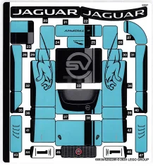 LEGO Sticker for Set 76898 - Sheet 2