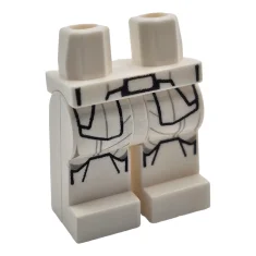 LEGO Benen Minifiguur met SW Eerste Orde Snowtrooper Armor Patroon