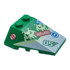 LEGO Wig 4 x 4 Driedubbel met noppen met Pixel Aliens,…