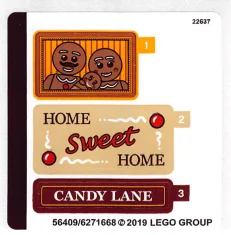 LEGO Sticker for Set 10267