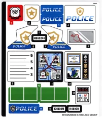 LEGO Adesivo per il set 60246