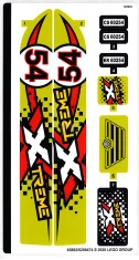 LEGO Sticker for Set 60254