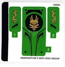 LEGO Sticker for Set 71700