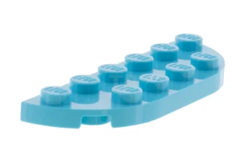LEGO Plate 2 x 6 Round Corner Double