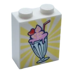 LEGO Brick 1 x 2 x 2 with Inside Stud Holder…