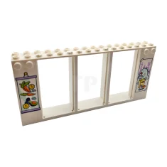 LEGO Cadre de porte 2 x 16 x 6 avec 3…