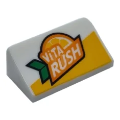 LEGO Slope 30° 1 x 2 x 2/3 with 'ViTA RUSH'…