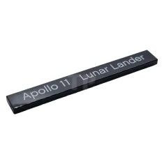 LEGO Tile 1 x 8 with 'Apollo 11 Lunar Lander' Pattern