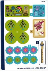 LEGO Autocollant pour l'ensemble 41252