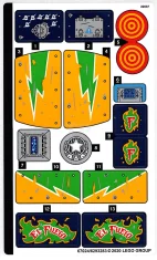 LEGO Adesivo per il set 70429