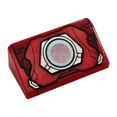 LEGO Pendenza 30° 1 x 2 x 2/3 con modello Reattore…