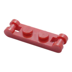 LEGO Plaat, aangepast 1 x 2 met handgrepen aan uiteinden