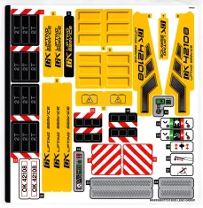 LEGO Sticker for Set 42108