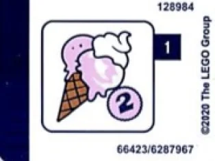 LEGO Sticker for Set 41389