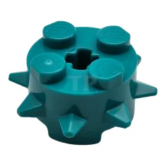LEGO Brick, Round 2 x 2 with Spikes and Axle Hole