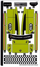 LEGO Sticker for Set 76899 - Sheet 2