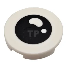 LEGO Piastrelle 2 x 2 rotonde con motivo a O e…