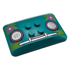 LEGO Wig 6 x 4 x 2/3 Quad Gebogen met Koplampen,…