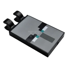 LEGO Tegel, Aangepast 2 x 3 met 2 Clips met Minecraft…