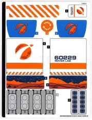 LEGO Sticker for Set 60229