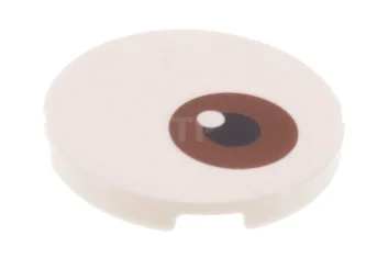 LEGO Carreau 3 x 3 rond avec motif d'œil