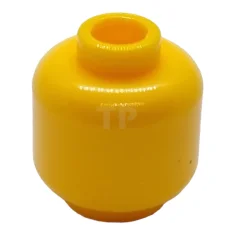 LEGO Head Minifig (Plain) - Recessed Stud