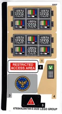 LEGO Sticker for Set 76157