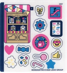 LEGO Sticker for Set 41407