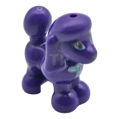 LEGO Dog Poodle with Pattern