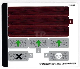 LEGO Sticker for Set 71717