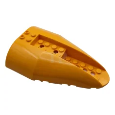 LEGO Aircraft Fuselage Curved Aft Section 8 x 12 Top with…