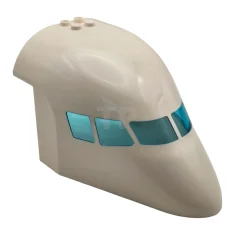 LEGO Aircraft Fuselage 8 x 12 x 6 Nose with Window…