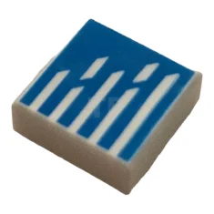 LEGO Tile 1 x 1 with Lines Pattern