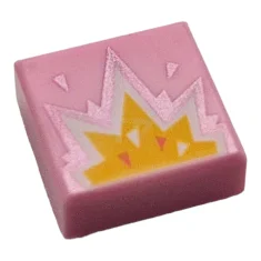 LEGO Fliese 1 x 1 mit Explosionsmuster