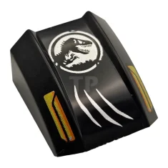 LEGO Pendenza 2 x 2 curvo con bordo e motivo del…