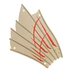 LEGO Cloth Sail 27 x 20 Right with Red and Dark…