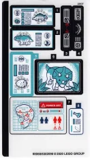 LEGO Aufkleber für Set 75939