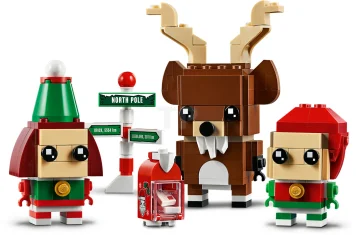 LEGO Reindeer, Elf and Elfie