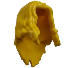 LEGO Hair Minifig, Hair Long, Parted in Front