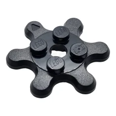 LEGO Plate, Modified 2 x 2 with 6 Gear Teeth /…