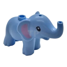 LEGO Olifant, Friends, baby met helderroze orenpatroon