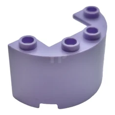 LEGO Cylinder Half 2 x 4 x 2 with 1 x…