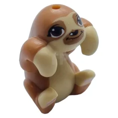 LEGO Luiaard, Friends met medium nougatvacht en snuit, donkerbruine ogen en…