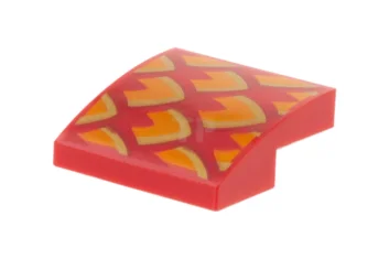 LEGO Slope 2 x 2 x 2/3 Curved with Dragon Scales…
