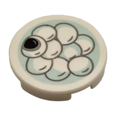 LEGO Tile 2 x 2 Round with Bottom O and Food…