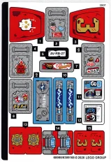 LEGO Sticker for Set 70436
