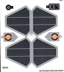 LEGO Sticker for Set 75281