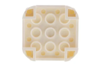 LEGO Platte 4 x 4 x 2/3 Abgerundete Ecken mit Super…