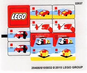 LEGO Sticker for Set 40305